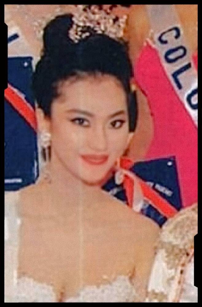 1.jpeg 1992년 미스 인터내셔널 나갔을때 염정아