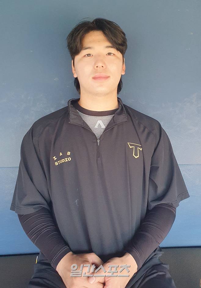 지난 20일 잠실 두산전에 앞서 본지와 인터뷰한 황동하. 배중현 기자