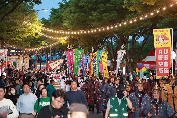 '제50회 의령홍의장군축제' 전경. [사진=경상남도 의령군]