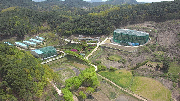 천연기념물 따오기 복원센터 전경. [사진=경상남도 창녕군]