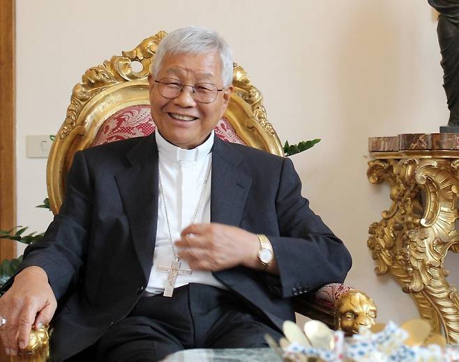 유흥식 추기경. 연합뉴스