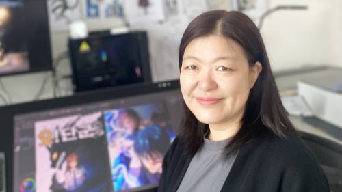 네이버웹툰 '오!단군'의 노미영 작가. 2025.04.04./사진제공=본인