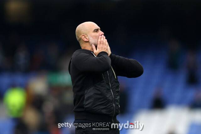 펩 과르디올라 맨시티 감독. /게티이미지코리아