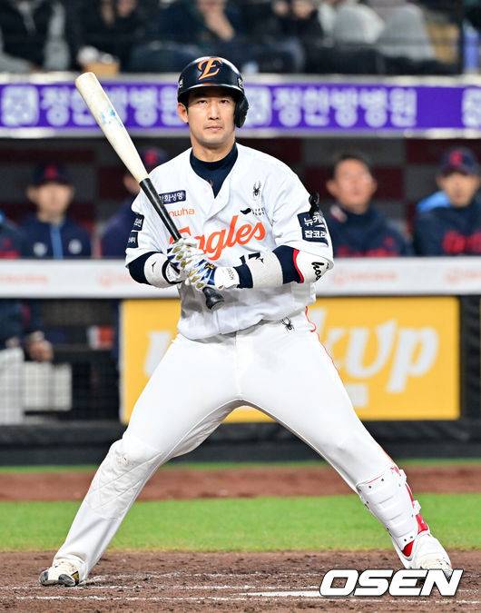 [OSEN=민경훈 기자] 한화 최재훈. 2025.04.03 / rumi@osen.co.kr