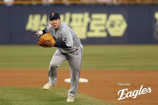 ▲ 안치홍 ⓒ한화 이글스