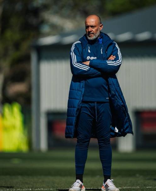 누누 에스피리투 산투 감독. /사진=노팅엄 공식 SNS 영상 갈무리