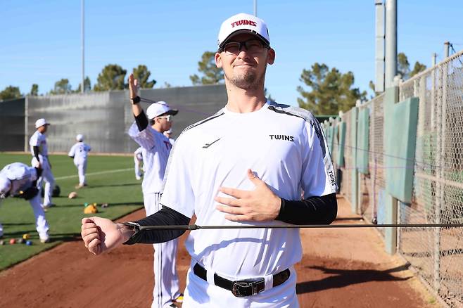 LG가 일시 대체 선수로 영입한 코엔 윈 [LG 트윈스 제공. 재판매 및 DB금지]