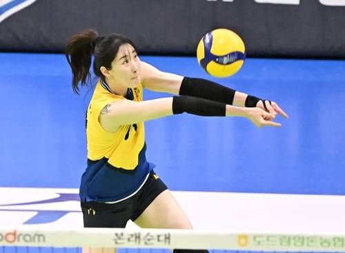 현대건설에서 뛴 뒤 FA로 풀린 고예림 [한국배구연맹 제공. 재판매 및 DB 금지]