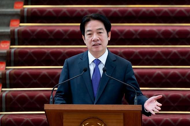 라이칭더 대만 총통.(사진=AP)