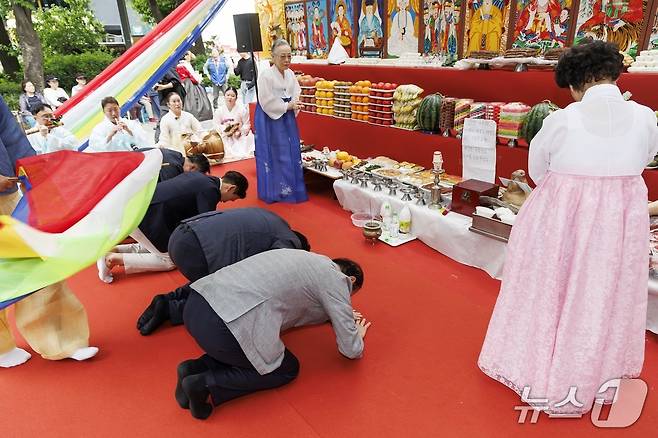 지난해 열린 마포나루굿 행사.(마포구청 제공)