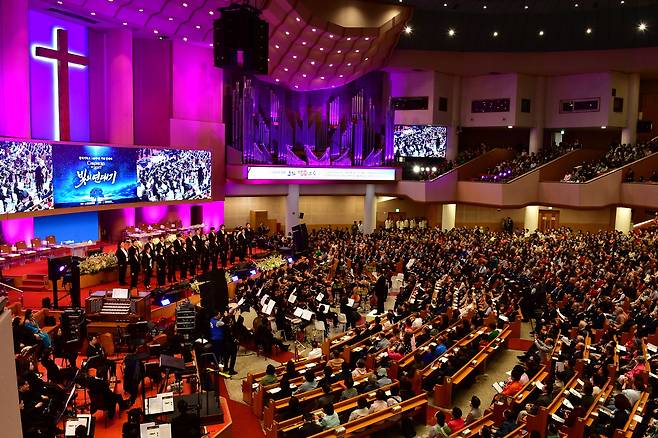 한국기독교 140년 기념 창작 칸타타 '빛의 연대기'