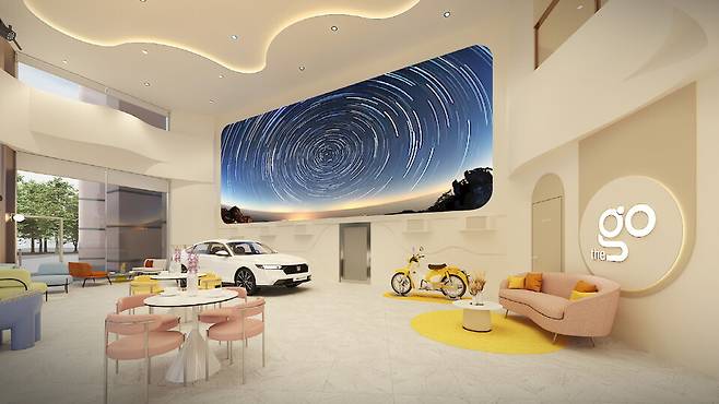 사진 : 혼다 모빌리티 카페 더 고(The go)