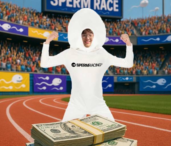 스펌 레이스는 남성의 실제 정자를 채취해 정자가 얼마나 빨리 움직이는지를 확인하는 정자 경주 대회다. /사진=미국 UPI 통신 캡처