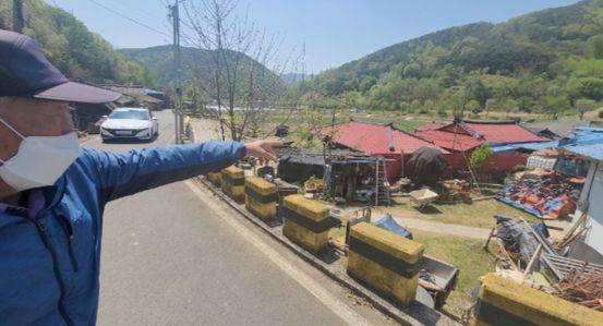 우순경 사건 희생자가 많이 나온 매곡마을 모습. 위성욱 기자