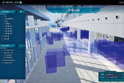 유토비즈 메타버스 재난 안전 통합관제 시스템