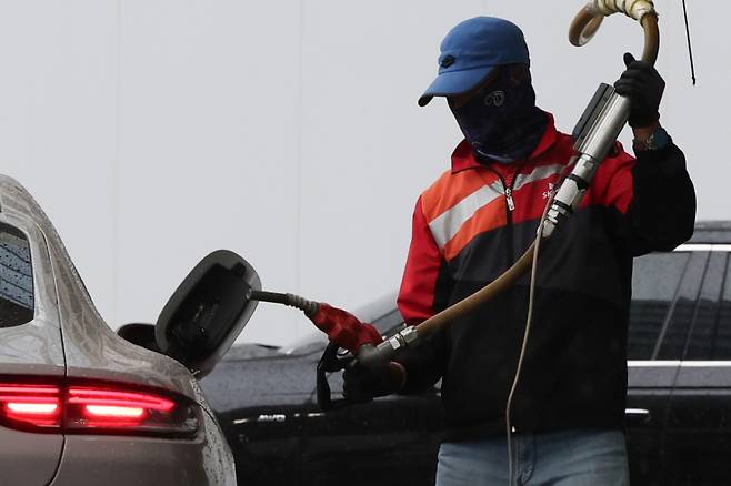서울 시내의 한 주유소. /사진=뉴스1