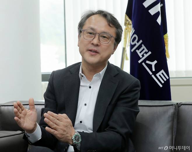 에어퍼스트 양한용 대표 인터뷰. /사진=김창현 기자 chmt@