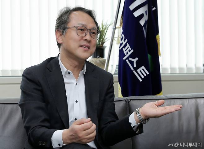 에어퍼스트 양한용 대표 인터뷰. /사진=김창현 기자 chmt@