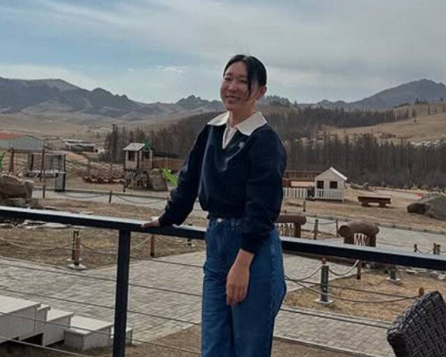 이지혜가 몽골 여행을 가서 사진을 찍었다. / 이지혜 소셜미디어 캡처