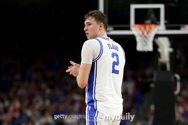 2025 NBA 드래프트 참가를 밝힌 쿠퍼 플래그. /게티이미지코리아