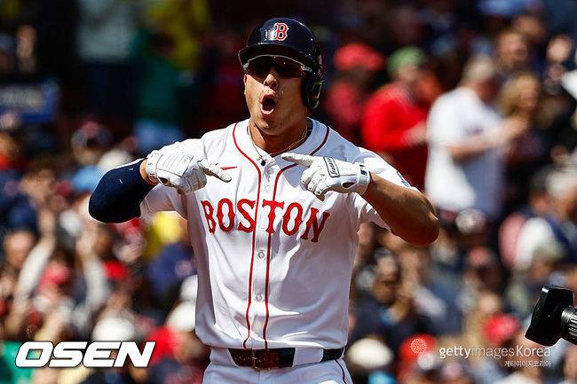 [사진] 보스턴 롭 레프스나이더. ⓒGettyimages(무단전재 및 재배포 금지)