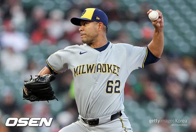 [사진] 밀워키 호세 퀸타나. ⓒGettyimages(무단전재 및 재배포 금지)