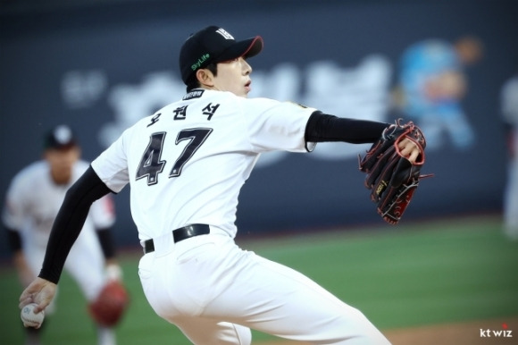 kt 위즈 투수 오원석. kt 위즈 제공