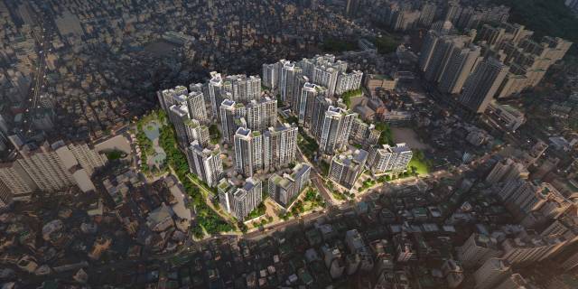 힐스테이트 메디알레 조감도