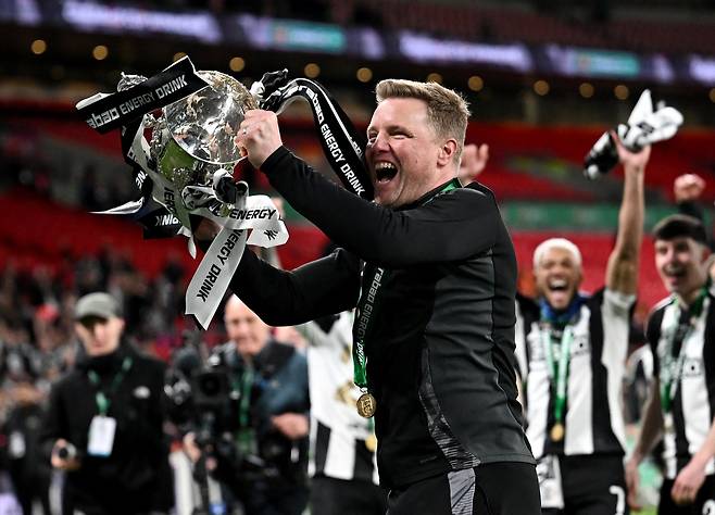 에디 하우 뉴캐슬 감독. <저작권자(c) 연합뉴스, 무단 전재-재배포, AI 학습 및 활용 금지>