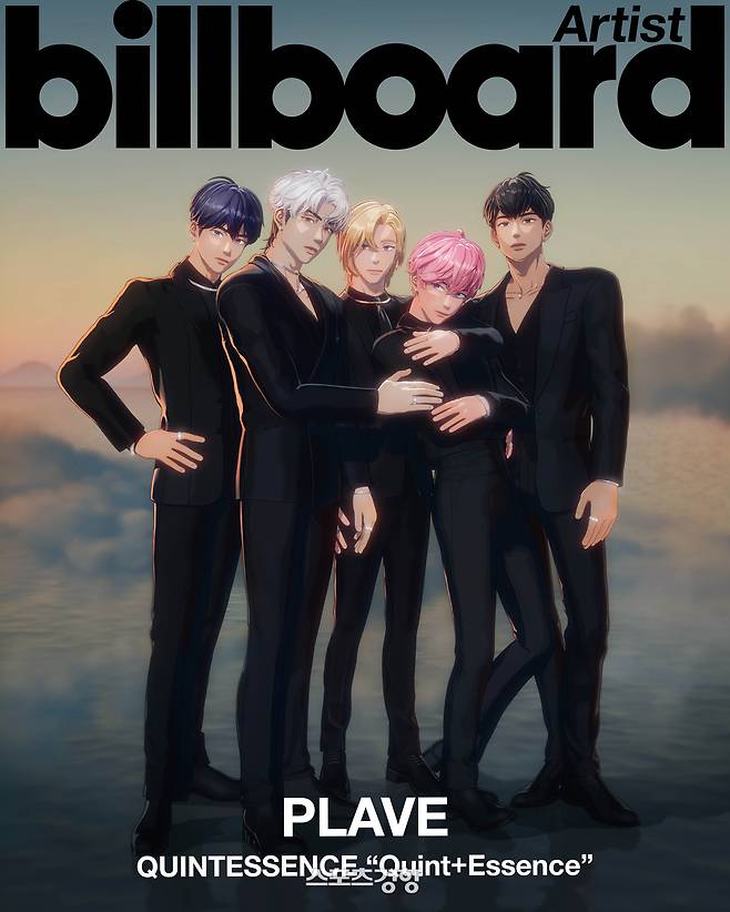 그룹 플레이브 빌보드코리아 포스터. 빌보드코리아 제공