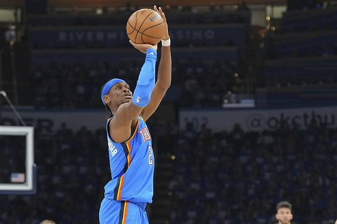 샤이 길저스-알렉산더. 오클라호마시티 | AP연합뉴스