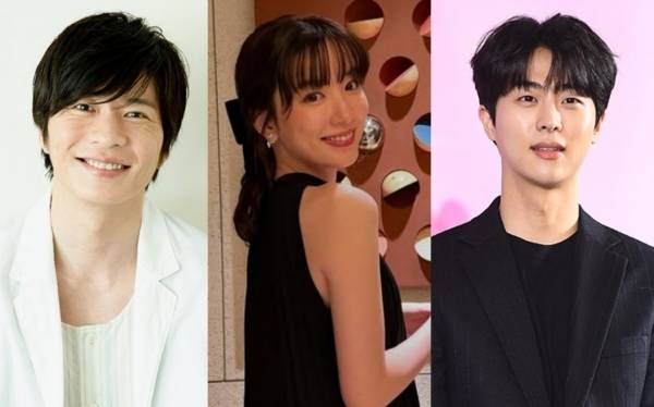다나카 케이, 나가노 메이, 김무준 / 사진=홈페이지, SNS, DB