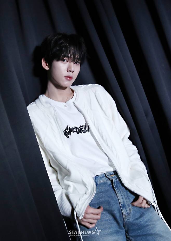 제로베이스원 한유진 /사진=김휘선 기자