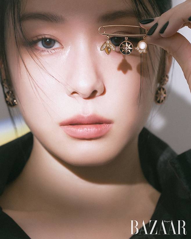 김연아. 사진ㅣ하퍼스 바자 코리아