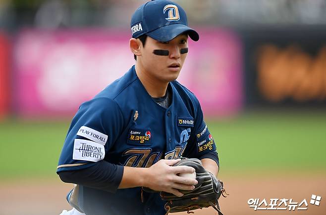 NC 내야수 서호철은 22일 잠실구장에서 열린 '2025 신한 SOL Bank KBO 리그' LG와 정규시즌 세 번째 맞대결에서 7번타자 1루수로 선발 출전했다. 2회초 홈런포와 4회초 적시타로 3타점을 기록. 공격에 활력을 불어넣었다. 엑스포츠뉴스 DB