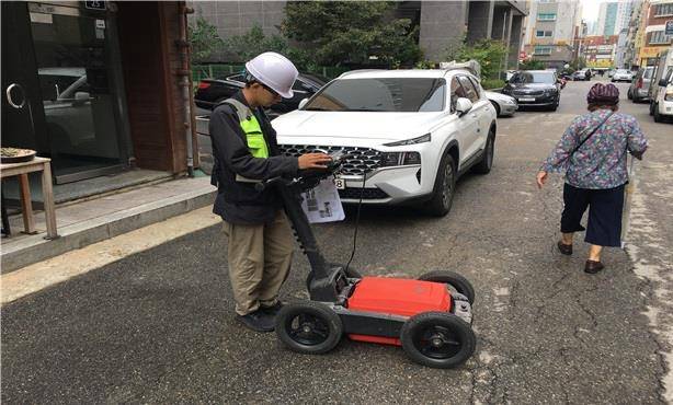 노면 하부 공동탐사 [금천구 제공. 재판매 및 DB 금지]