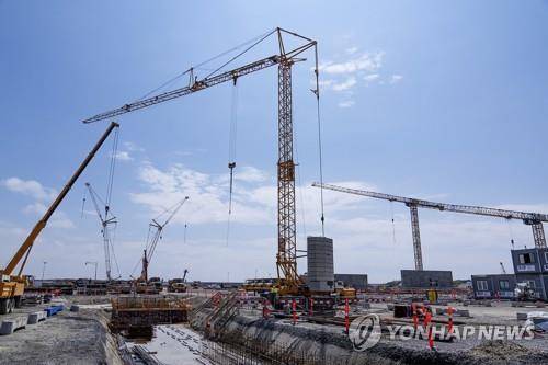 페마른벨트 해저터널 건설 현장  [EPA 연합뉴스 자료사진. 재판매 및 DB 금지]