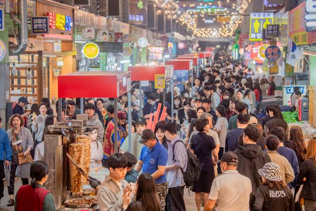 지난해 ‘구미 달달한 낭만 야시장’ 행사 모습. /구미시 제공