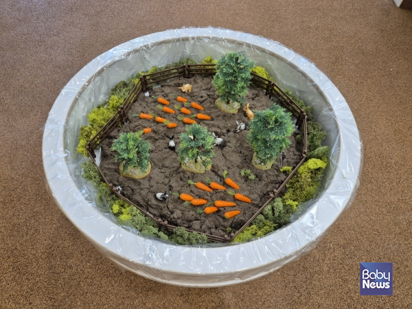 모래놀이. ⓒ중랑구육아종합지원센터