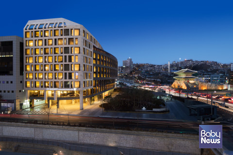 JW 메리어트 동대문 스퀘어 서울 전경. ⓒJW 메리어트 동대문 스퀘어