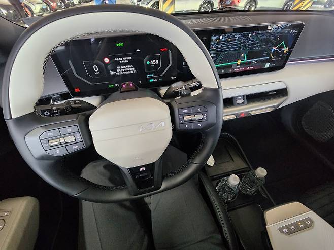 기아 EV4 운전석. (사진=이데일리 이다원 기자)