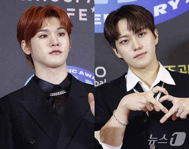 저스트비 배인(왼쪽)과 시우 ⓒ 뉴스1
