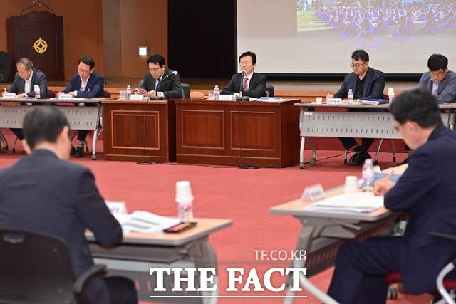 진주논개제 추진상황 보고회 모습 /진주시