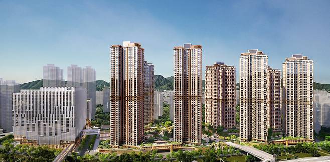 서울원 아이파트 투시도. /HDC현대산업개발 제공