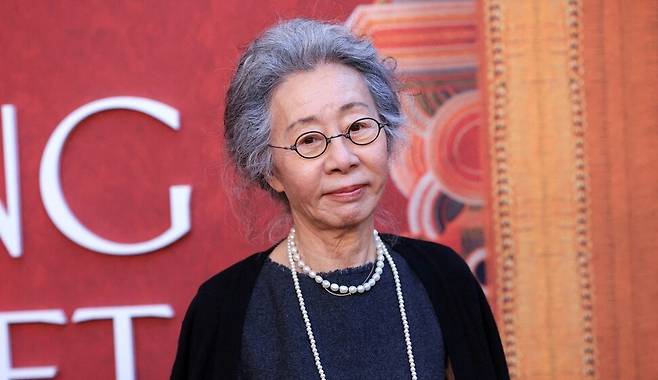 배우 윤여정. 최근 출연작 할리우드 영화 ‘결혼 피로연’ 인터뷰에서 큰아들이 동성애자로 커밍아웃한 사실을 고백해 주목받았다. 로이터/연합뉴스