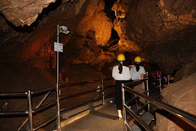 ▲ 동해시 ‘천곡황금박쥐동굴’ 내부 모습.