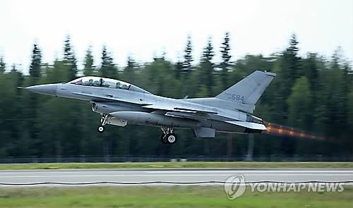 ▲ 본 기사 내용과 관련 없음. KF-16 전투기 [공군제공=연합뉴스]