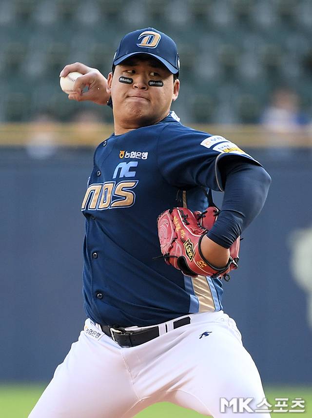 NC의 선발진을 굳게 지키고 있는 신민혁. 사진=천정환 기자