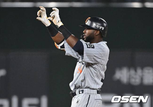 [OSEN=부산, 이석우 기자] 한화 이글스 플로리얼 / foto0307@osen.co.kr