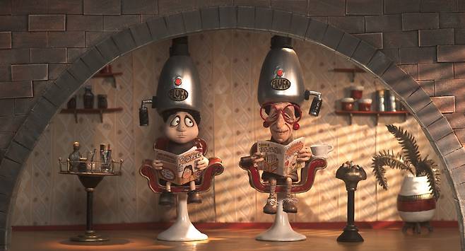 애니메이션 영화 '달팽이의 회고록' 속 한 장면 [해피송 제공. 재판매 및 DB 금지]